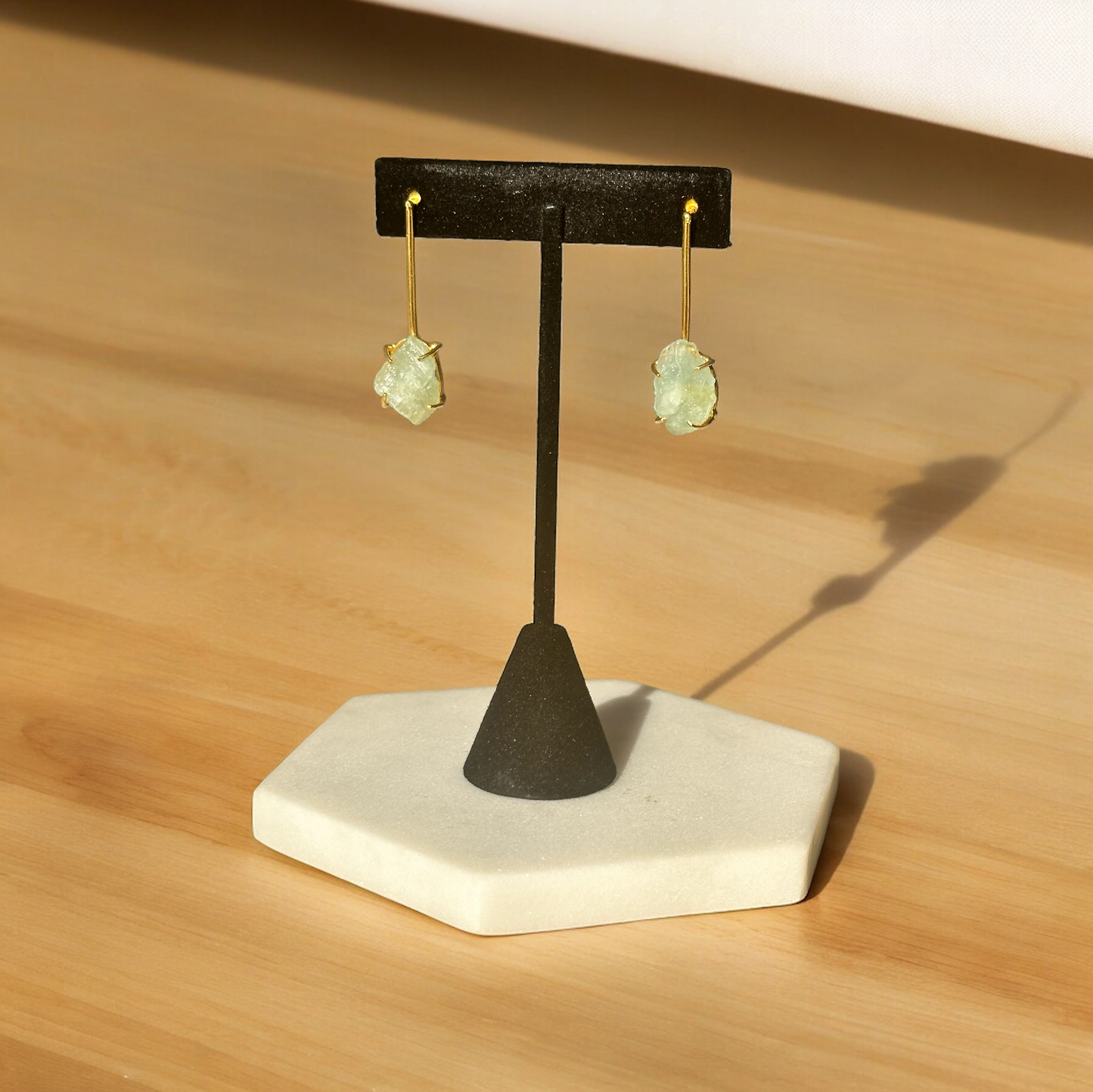 Aquamarine Drop Earrings