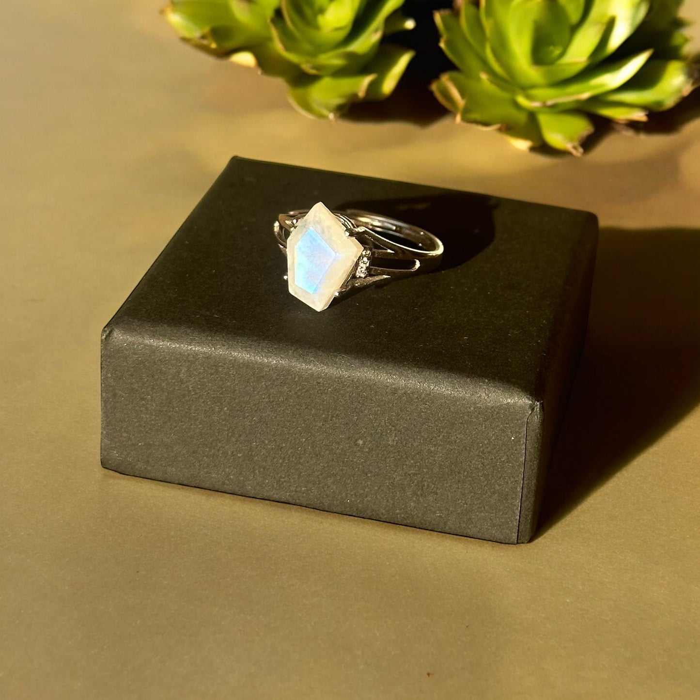 Medium Moonstone Ring