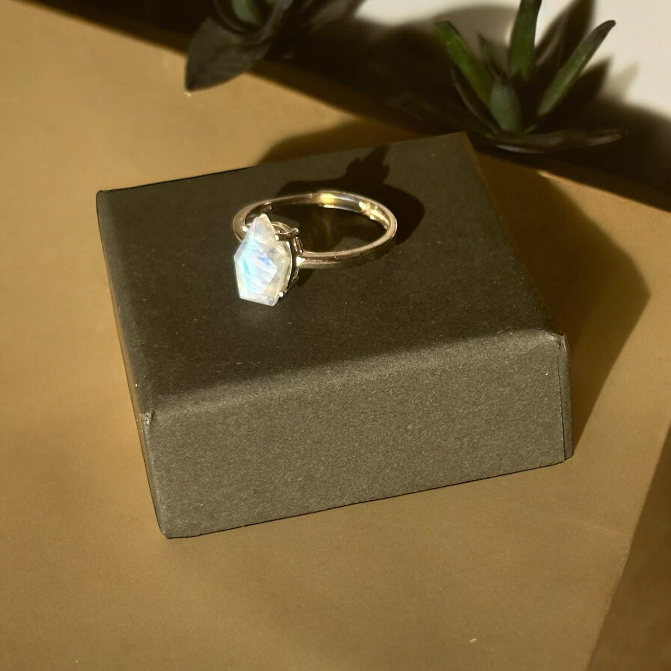 Schmedium Moonstone Ring