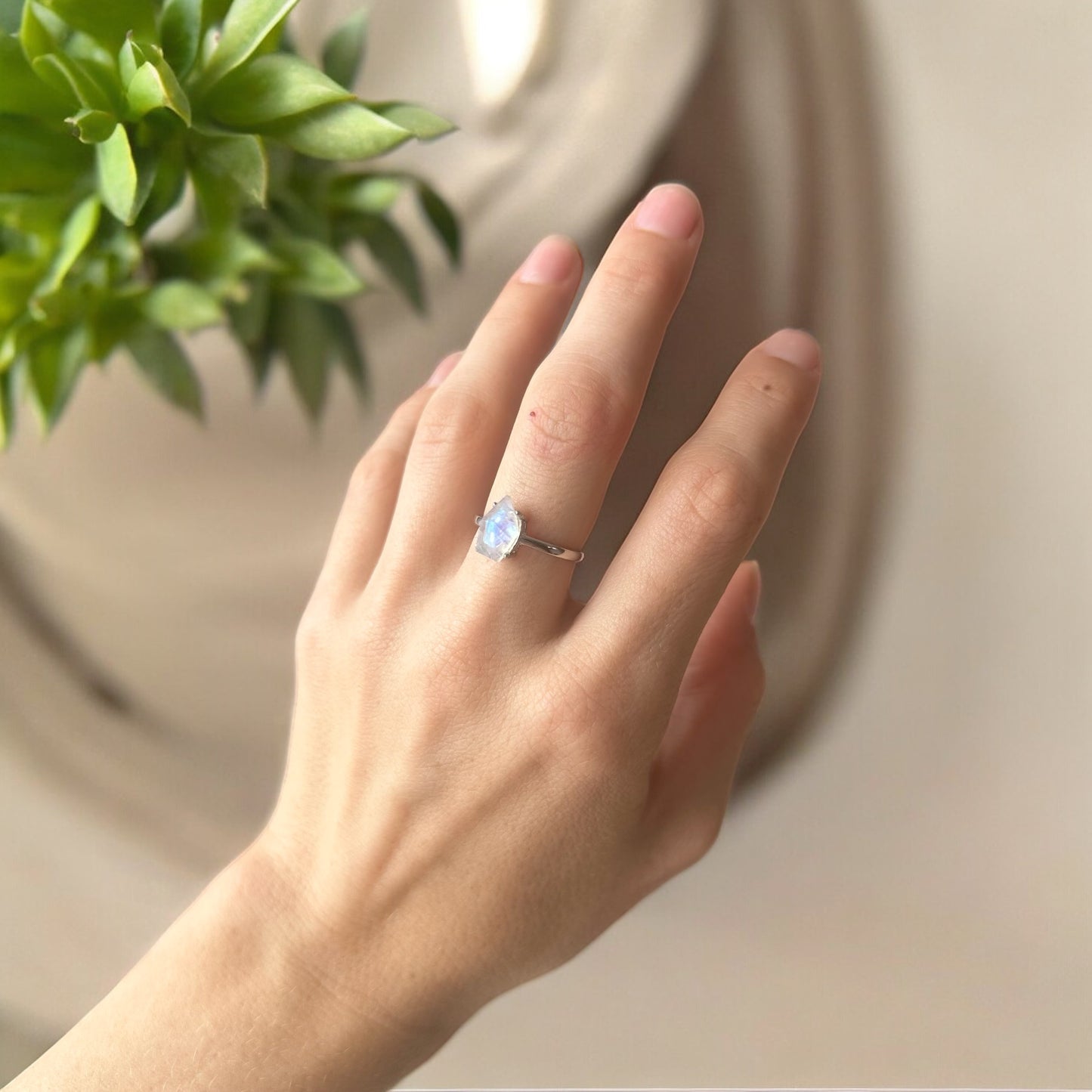 Schmedium Moonstone Ring