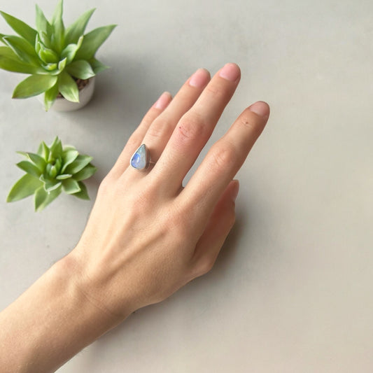 Large Moonstone Ring