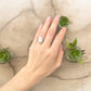 Large Moonstone Ring