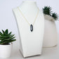 Black Onyx Double Terminated Necklace